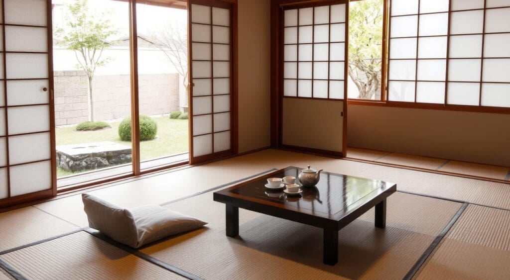 Japanese tea room