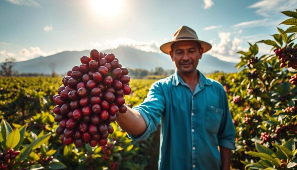sourcing coffee beans